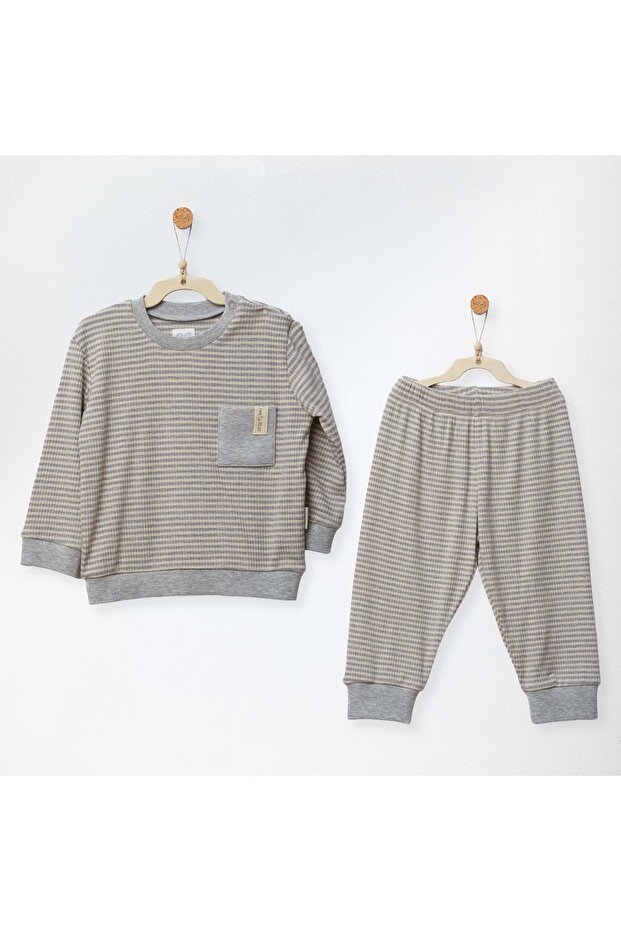 2-Piece Baby Set Gray