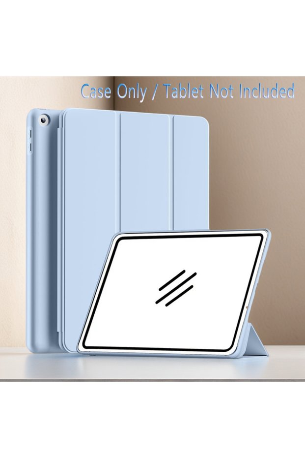 حافظة آيباد 7 و8 و9 مقاس 10.2 بوصة باللون الأزرق الفاتح لآيباد الجيل التاسع 2021 / آيباد الجيل الثامن 2020 مقاس 10.2 بوصة