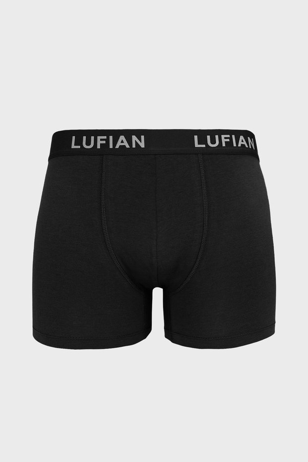 Darcy Men's Cotton Boxer Black