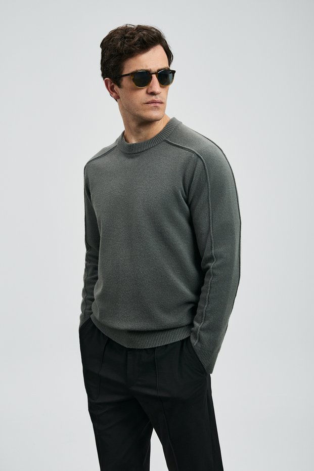 112090160 Les Kazak Men's Sweatshirt Green