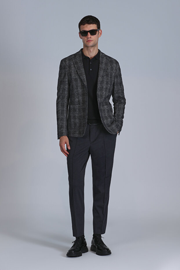 Antoni Sport Men's Chino Trousers Slim Fit Anthracite