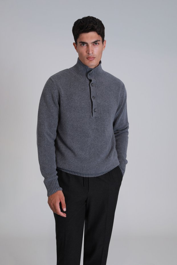 Bert Men's Sweater Gray