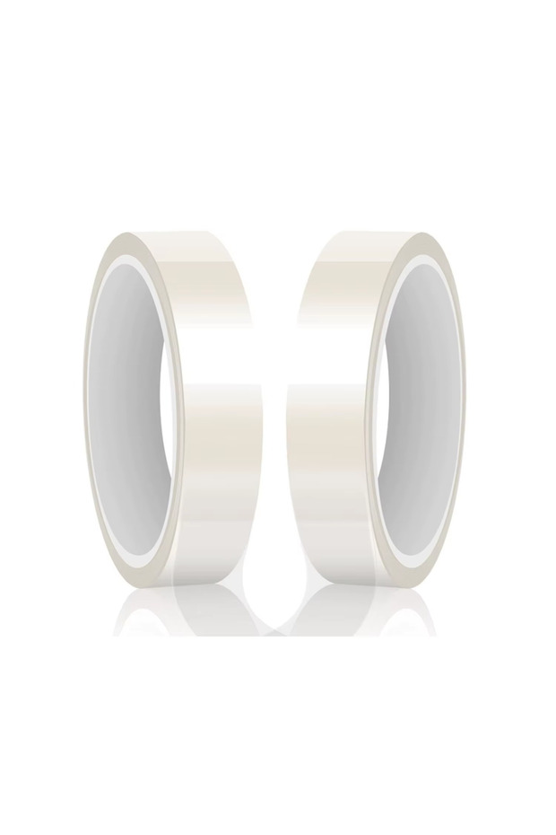 2pcs Transparent Heat Resistant Tape 20mm for Heat Press & Sublimation Fixing