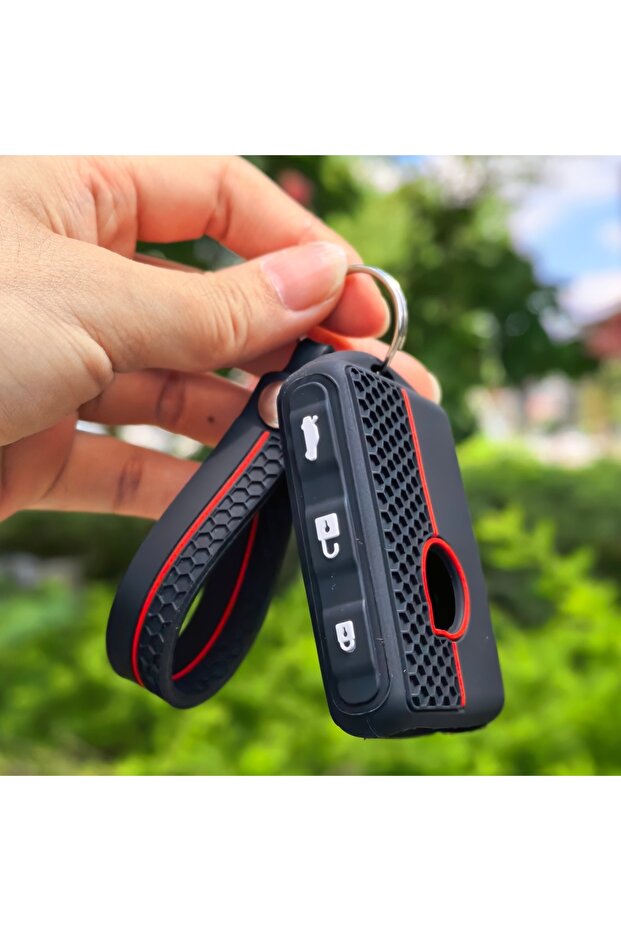Red Silicone Key case for Volvo XC60 XC40 XC90 S90 V60 S60 V90 2020 Car Key Cover Case Keychain Acce