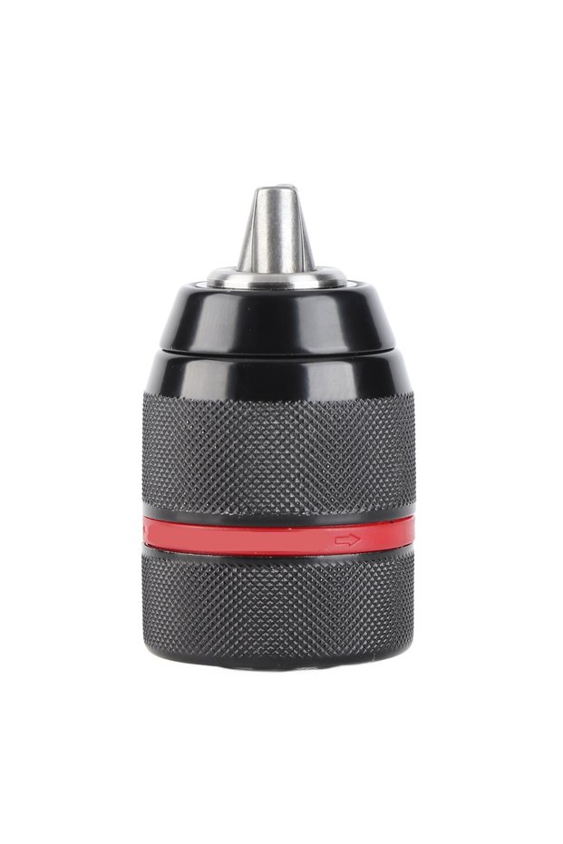 black Keyless Drill Chuck Self Locking 1/2‑20UNF 2.0‑13mm Clamping Range Quick Changing Adapter Tool