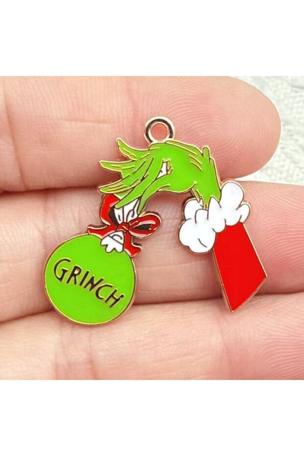 orange 10pcs Cartoon Charm for Jewelry Accessories Diy Making Earring Bracelet Keychain Pendant Craf