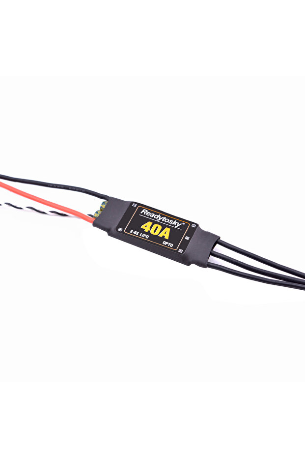 1x ESC with Wires 40A ESC OPTO 2-6S Brushless ESC Electronic Speed Controller For F450 450mm F550 S5