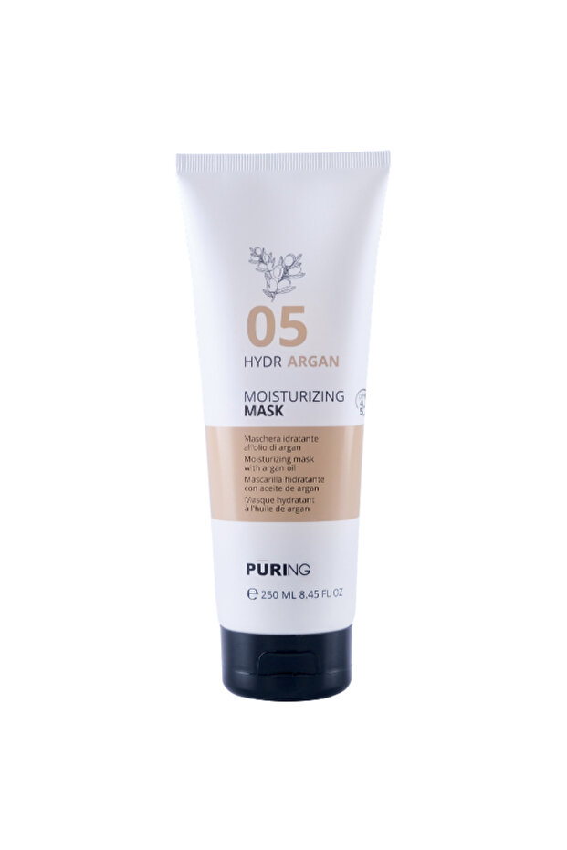 05 Hydrargan Moisturizing Hair Mask with Argan and Flax Seeds for Normal and Dry Hair 250ml