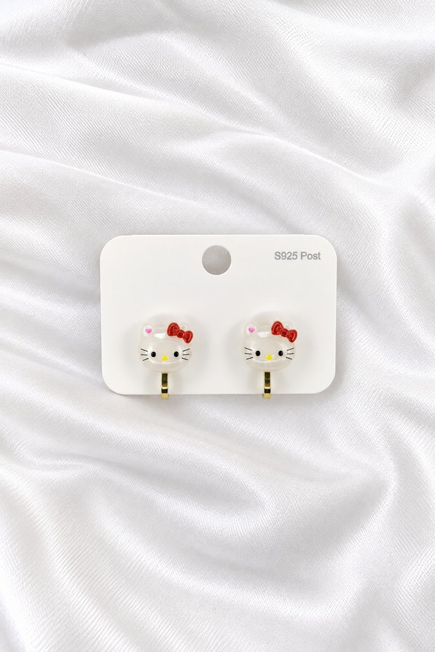 Steel Children's Earrings - Clip-On (Non-Pierced) - Character Model - for Non-Pierced Ears