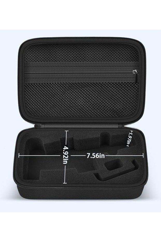 black (CASE ONLY)Osmo Mobile 7P Case Compatible with DJI Osmo OM 7 Pro/7 Gimbal Stabilizer, Travel B