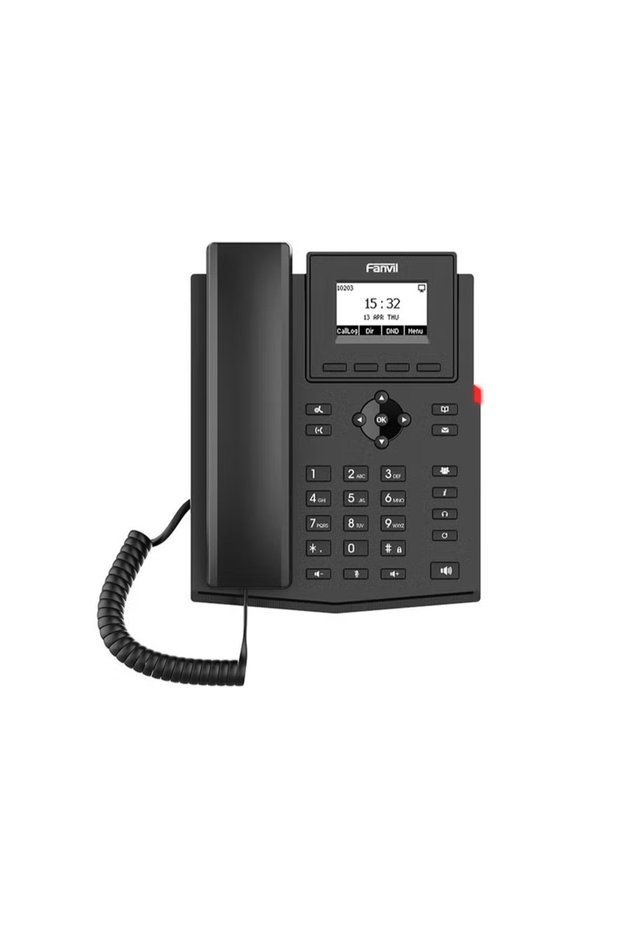 X301W Entry-Level WiFi IP Phone, 2.3-inch Display, Built-in 2.4G/5G WiFi, 2 SIP Lines, 6-Way Conference, HD Voice for Small Business