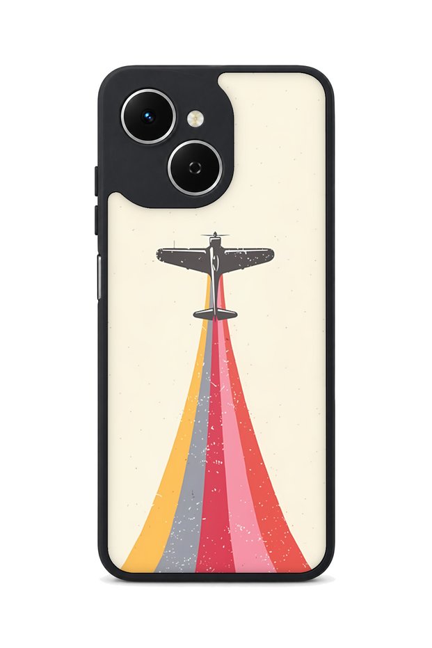 Spark 40C Compatible Retroairplane Patterned Camera Protected Shockproof Case