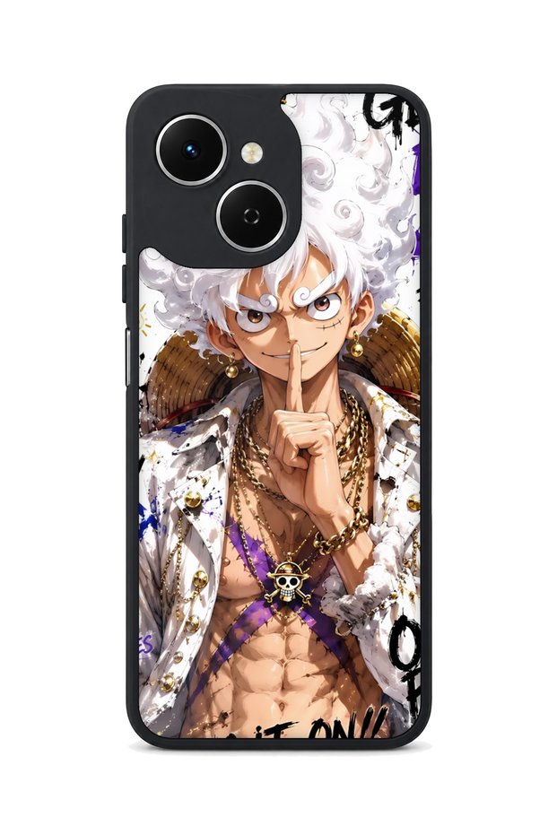 Spark 40C Compatible Luffy Patterned Camera Protected Shockproof Case