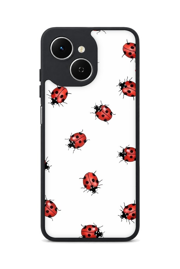 Spark 40C Compatible Ladybug Patterned Camera Protected Shockproof Case