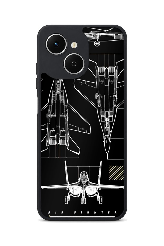Spark 40C Compatible Combat Aircraft Patterned Camera Protected Shockproof Case