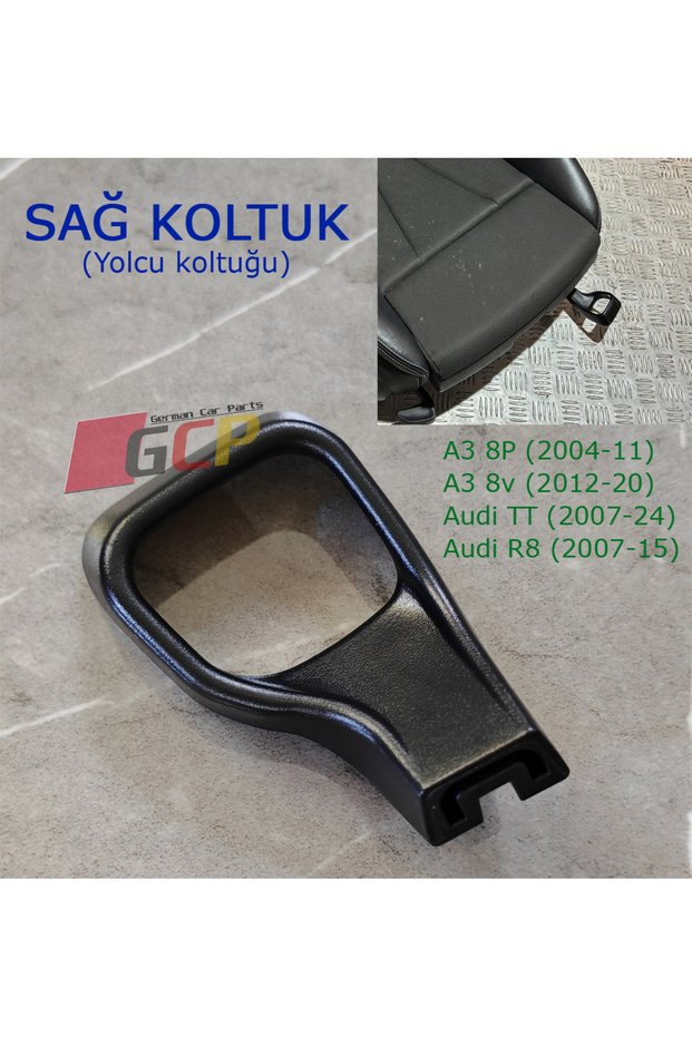 A3 8P Seat Move Forward Rear Adjustment Handle with Latch - Audi Tt Seat Pull Handle 8P0881232