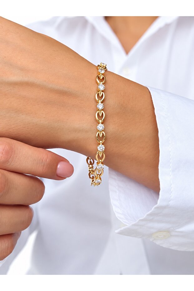 Leaf Motif Ring Model Vip Bracelet