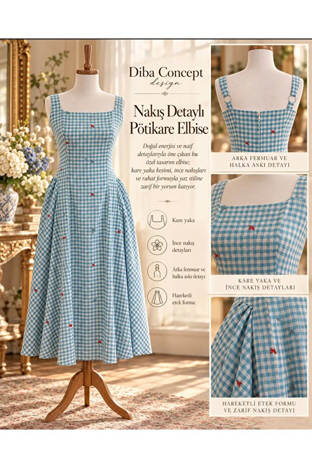 Embroidered Dress