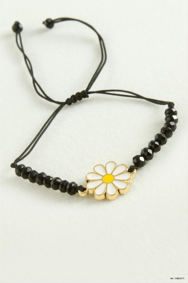 CONCEPTA Daisy Crystal (205812) Bracelet, Black