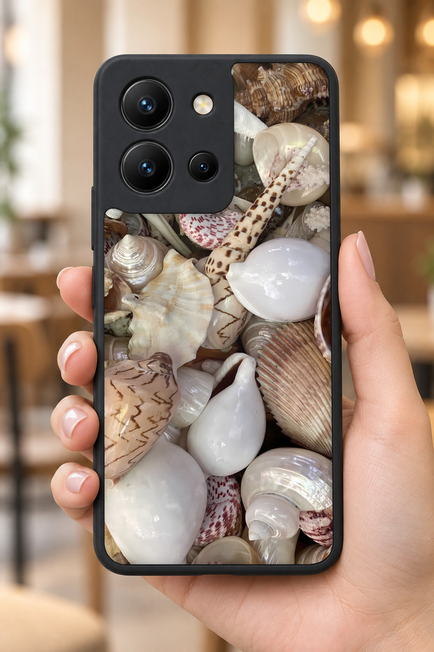 حافظة مقاومة للصدمات متوافقة مع Vivo Y36 مع حماية للكاميرا بنمط أويستر