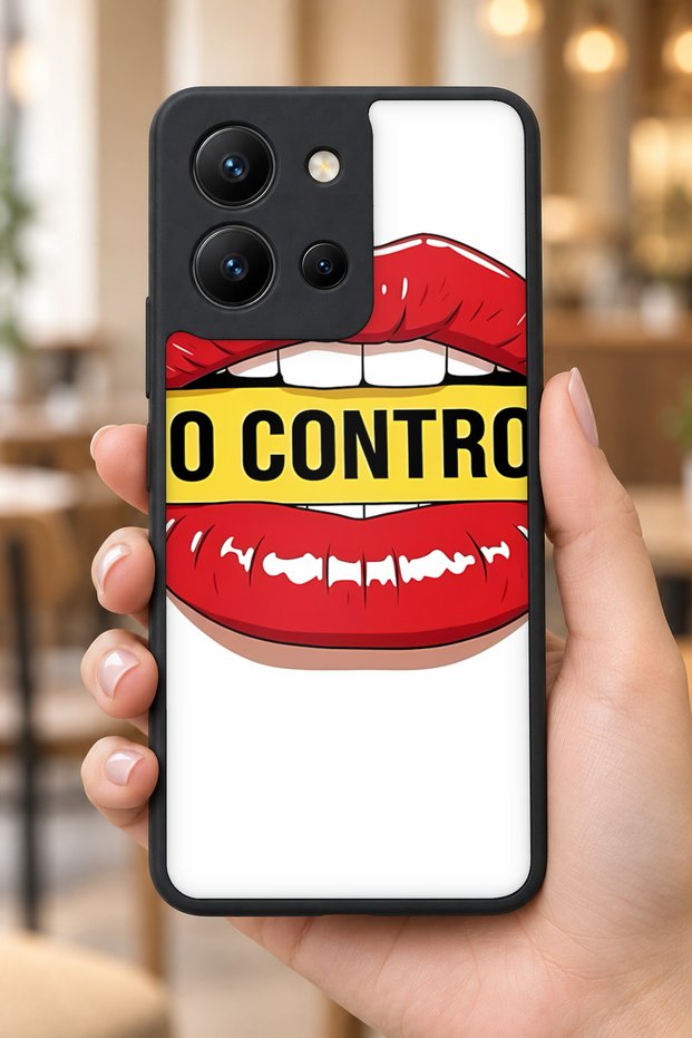 حافظة مقاومة للصدمات متوافقة مع Vivo Y36 مع حماية للكاميرا بنمط NoControl