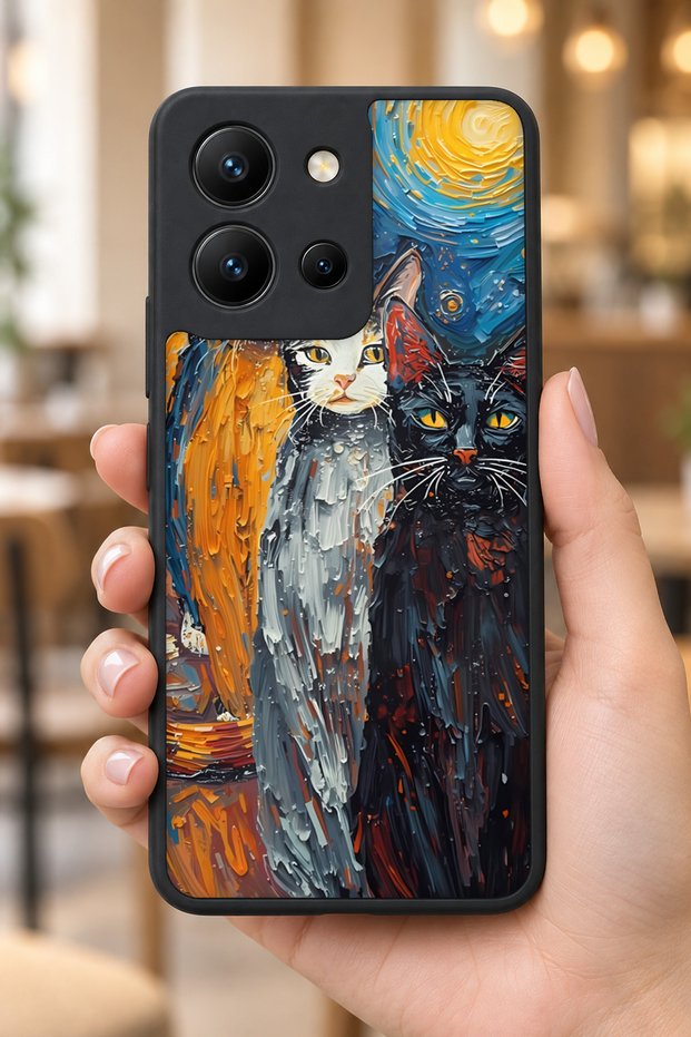 حافظة مقاومة للصدمات متوافقة مع Vivo Y36 من SweetCats مع حماية للكاميرا