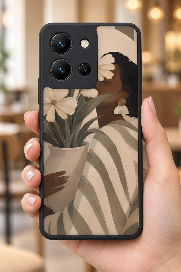 حافظة مقاومة للصدمات متوافقة مع هاتف Vivo Y36 مع حماية للكاميرا