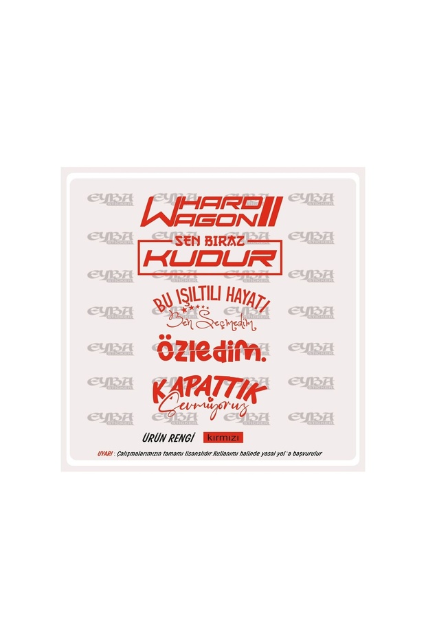 Car Rear Window Sticker Hard Wagon Auto Sticker 40X25Cm