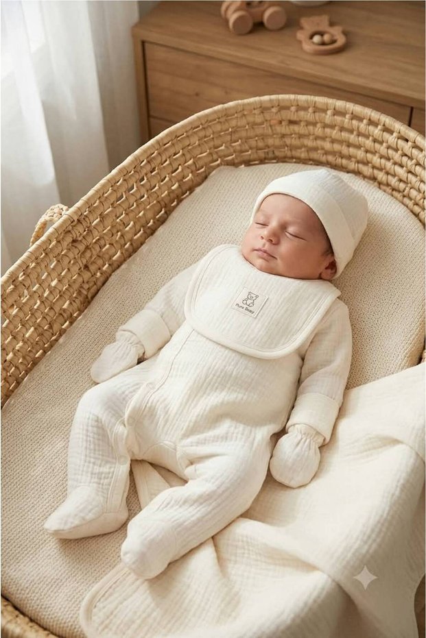 Muslin Embroidered Blanket Jumpsuit Set