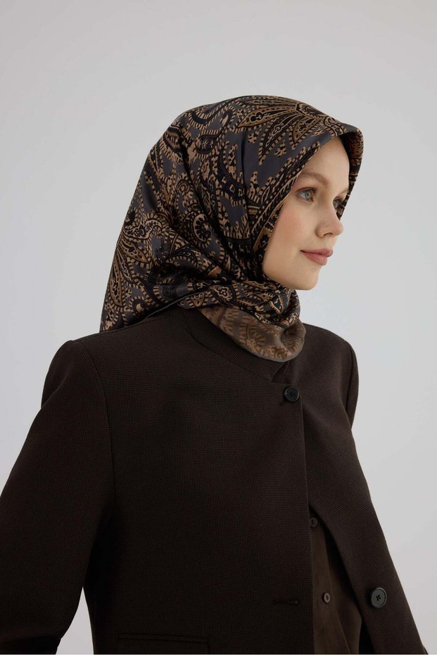 وشاح حرير تويل 53006