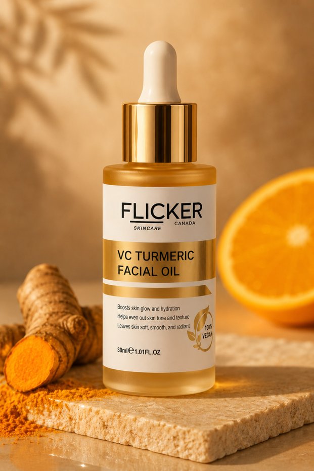 VC Turmeric Facial Oil – 30 ml - Skincare