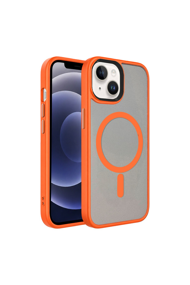 Joko Apple iPhone 14 Megane Magsafe Cover - Orange