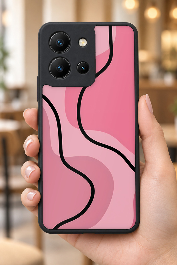 حافظة مقاومة للصدمات متوافقة مع كاميرا Vivo Y36 ذات نمط التدفق المحمي