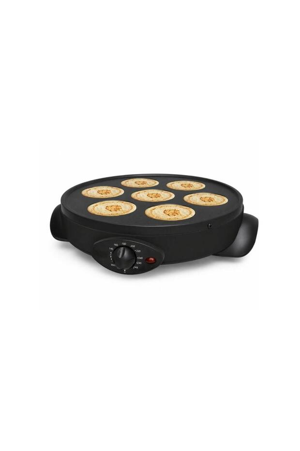 1000W Electric Crepe Maker Non Stick Pancake Griddle with Adjustable Temperature Control