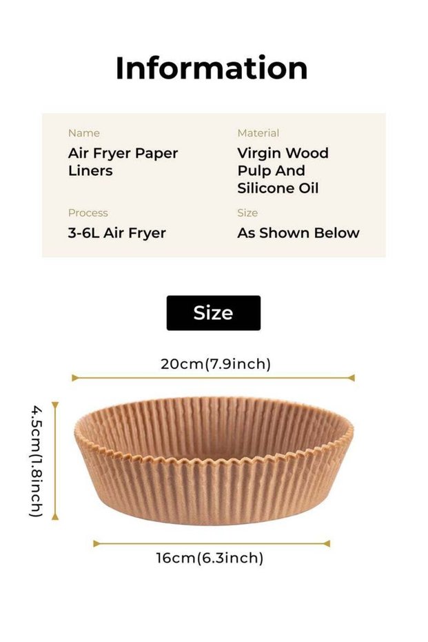 Fryer Round Nonstick Steamer Pads High Quality Parchment Paper for Baking