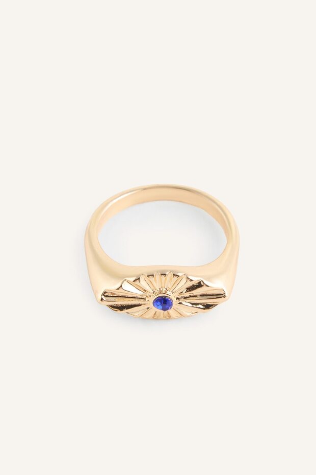 Stone Sun Motif Women's Ring I8770Axns