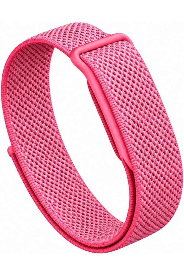 Soft Sport Nylon Braided Watch Strap Compatible with Google Fitbit Air Loop Bracelet Breathable Adjustable Replacement Wristband Lightweight Woven Band for Men & Women