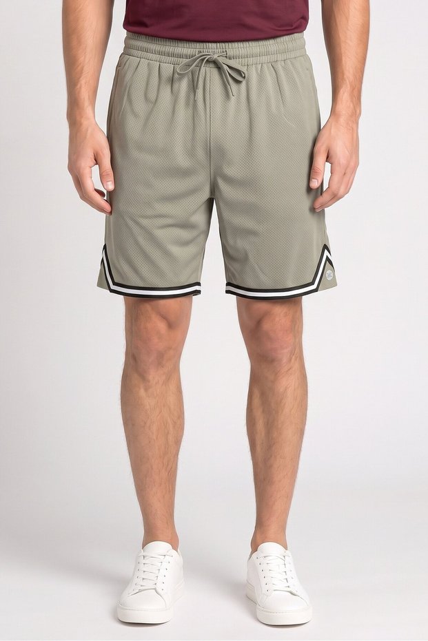 Men Sportswear Fit Basketball Shorts, Sage Green