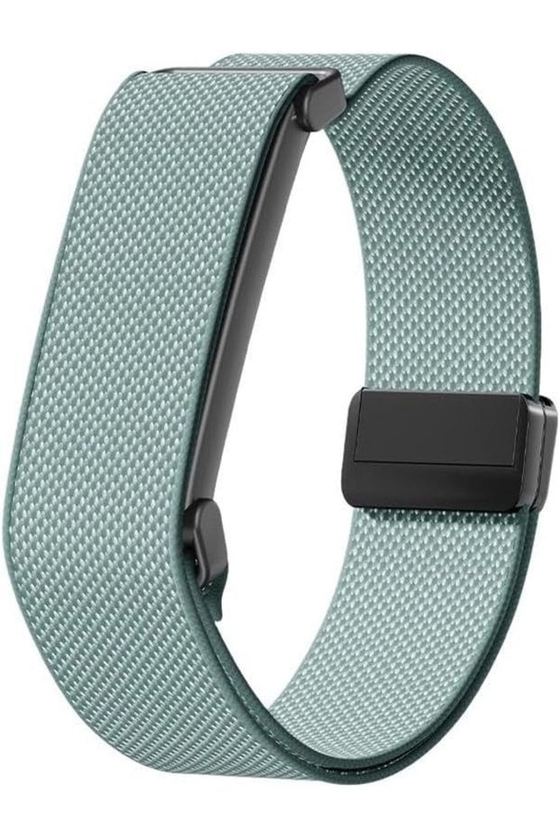 Magnetic Nylon Sport Band Compatible with Google Fitbit Air Screenless Fitness Tracker, Breathable Adjustable Loop Wristband with Magnetic Clasp Woven Replacement Strap