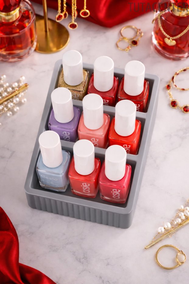 Nail Polish Stand Nail Polish Organizer Desktop Nail Polish Organizer Cosmetic Makeup Organizer (It Is Plastic)