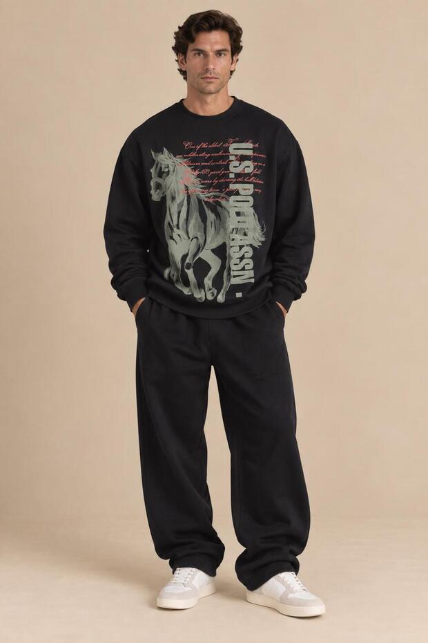 Front Printed Sweatshirt