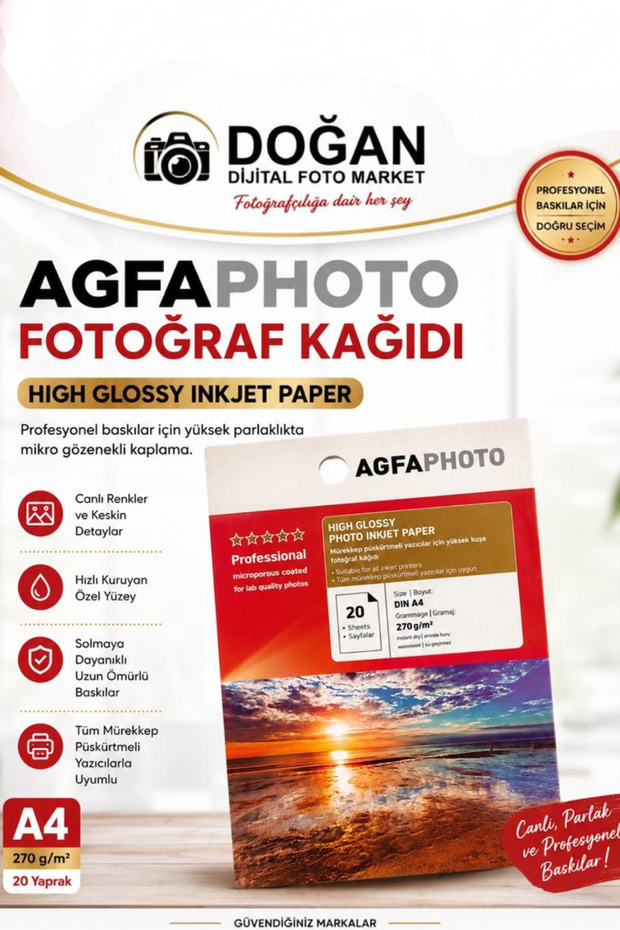 A-4 FOTOĞRAF KAĞIDI 100'LÜ