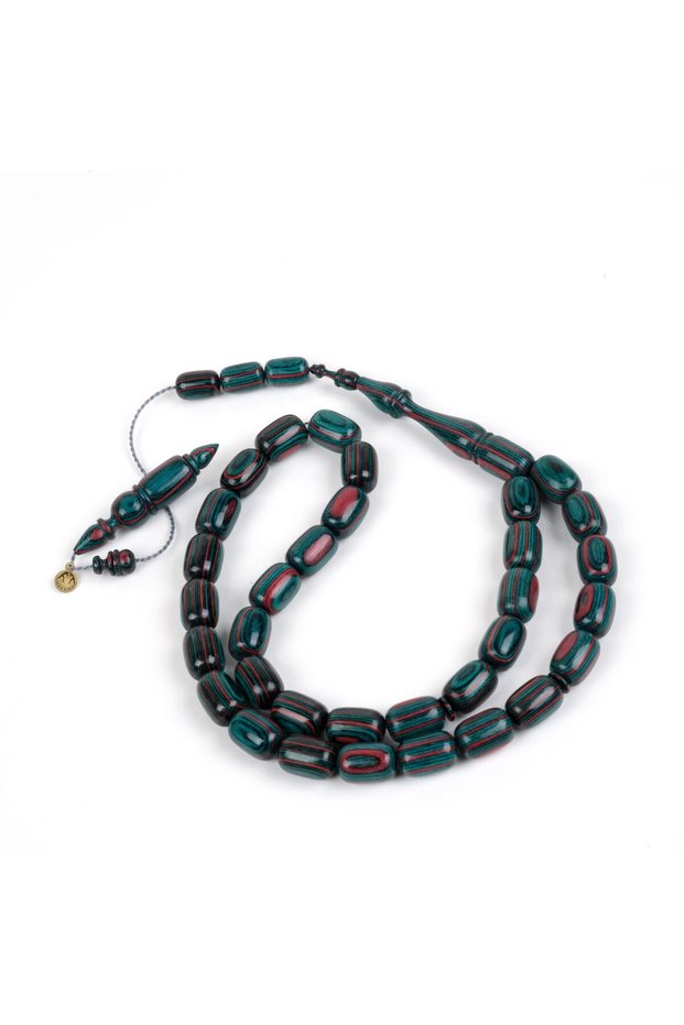 Camphor Tree Capsule Cut 10X14Mm Prayer Beads