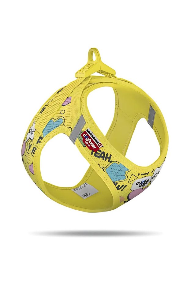 Clasp Air Mesh Comic Yellow