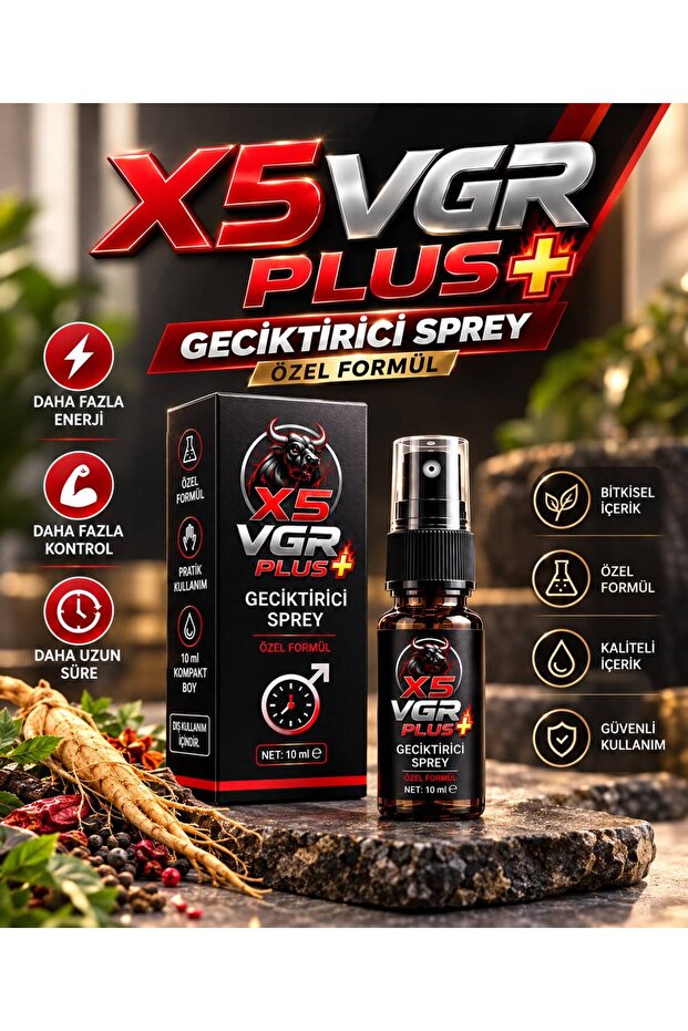 VGR PLUS 10 ML – Özel Formül – Pratik Kullanım