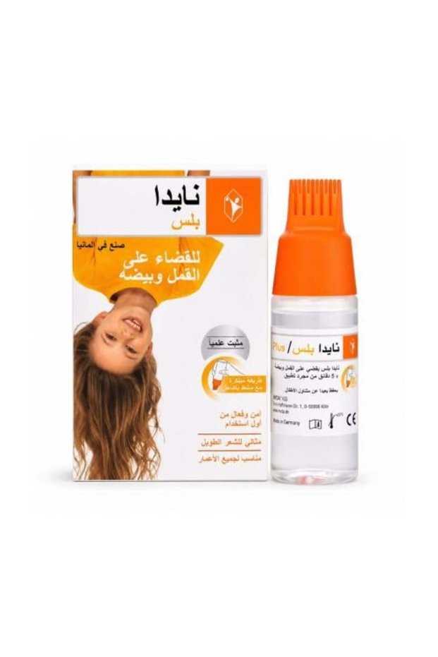محلول نيدا بلس لطرد القمل والصئبان - 100 مل