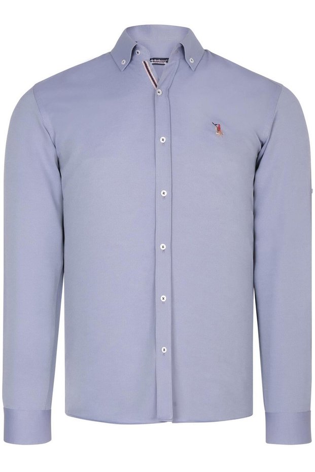 Men's Cotton Shirt Gray G974