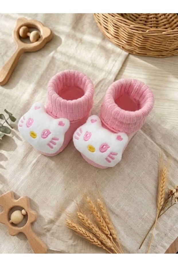 Hello Cat Baby Socks with Accessories