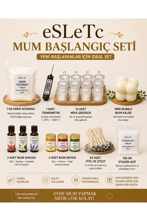 Soya Mum Başlangıç Seti 72 parça