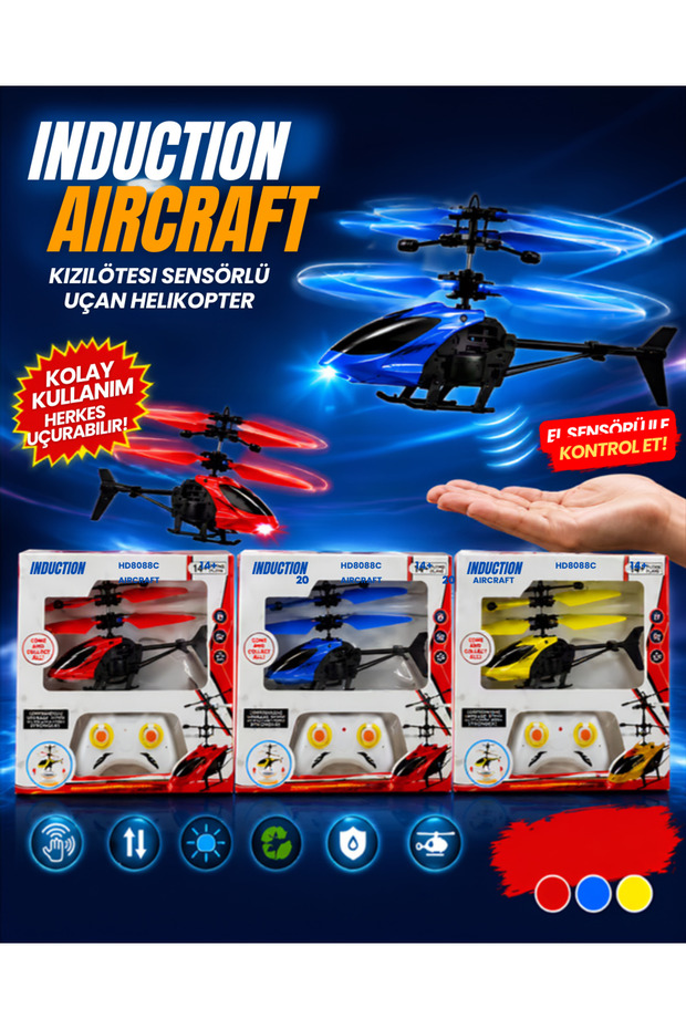 Helikopter kızılötesi sensörlu